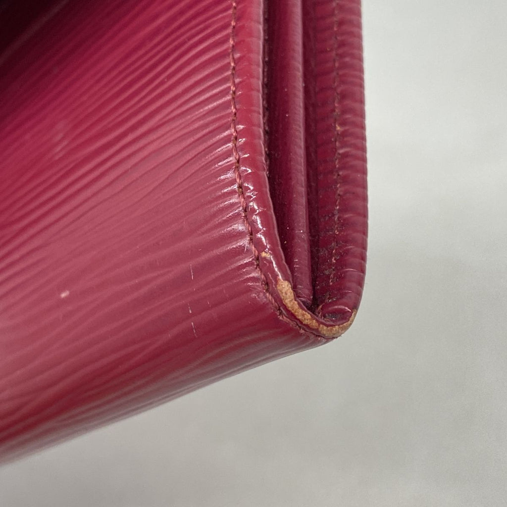 Louis Vuitton Wallet Epi Portefeuille Sarah Fuchsia — view 5