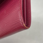 Louis Vuitton Wallet Epi Portefeuille Sarah Fuchsia — view 5