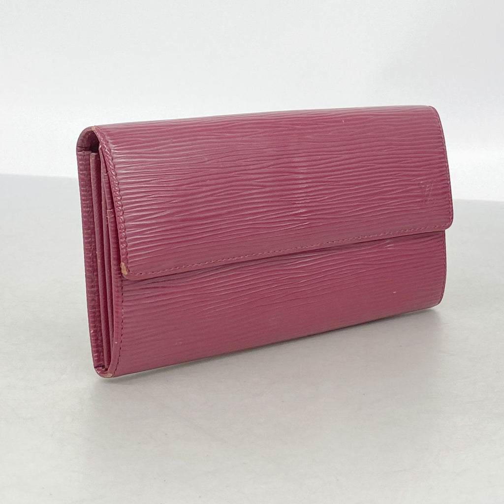 Louis Vuitton Wallet Epi Portefeuille Sarah Fuchsia — view 2