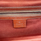 Gucci Handbag GG Canvas Bamboo Red Silver — view 5