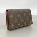 Louis Vuitton Wallet Monogram Porte Monnaie Billets Tresor Brown — view 2