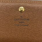 Louis Vuitton Wallet Monogram Porte Monnaie Billets Tresor Brown — view 4