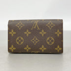 Louis Vuitton Wallet Monogram Porte Monnaie Billets Tresor Brown — view 8