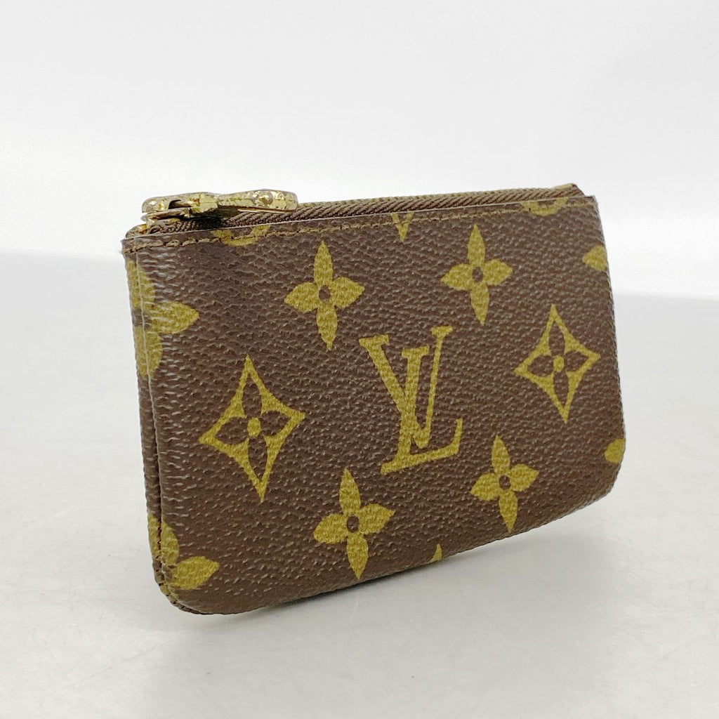 Louis Vuitton Coin Purse Monogram Pochette Cles Brown — view 2