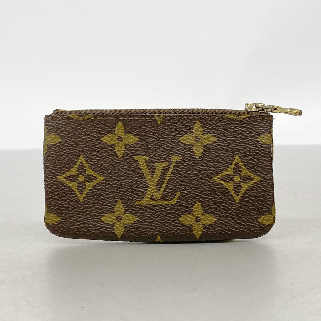 Louis Vuitton Coin Purse Monogram Pochette Cles Brown — view 8