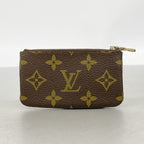 Louis Vuitton Coin Purse Monogram Pochette Cles Brown — view 8