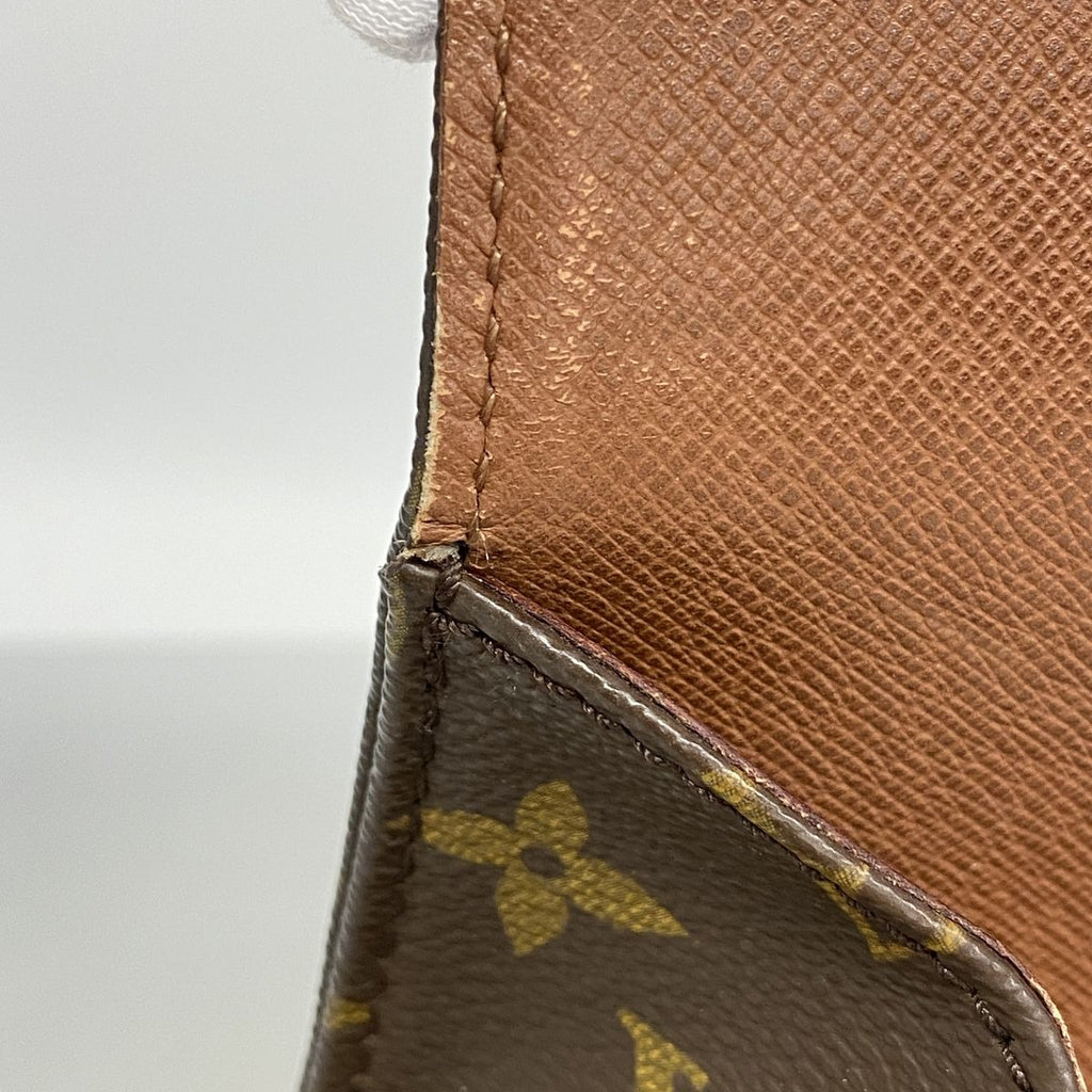 Louis Vuitton Shoulder Bag Monogram Cartouchiere MM Brown — view 6