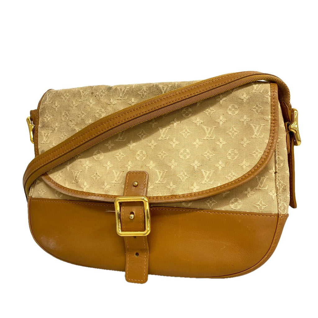 Louis Vuitton Shoulder Bag Monogram Mini Belanger Beige