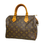 Louis Vuitton Handbag Monogram Speedy 25 Brown