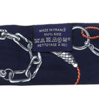 Hermes Twilly Scarf Navy — view 8