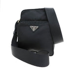 Prada Nylon Shoulder Bag Black