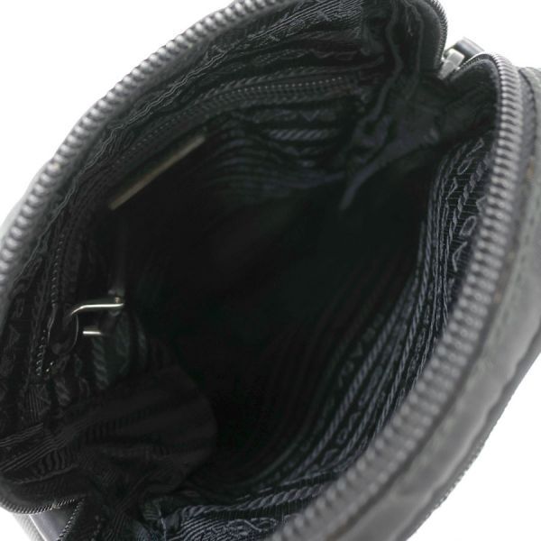 Prada Nylon Shoulder Bag Black — view 2