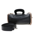 Chanel 2-Way Shoulder Bag Black