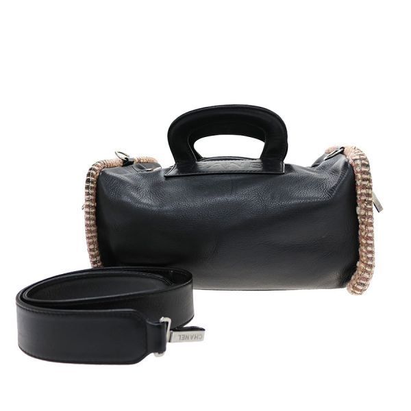 Chanel 2-Way Shoulder Bag Black