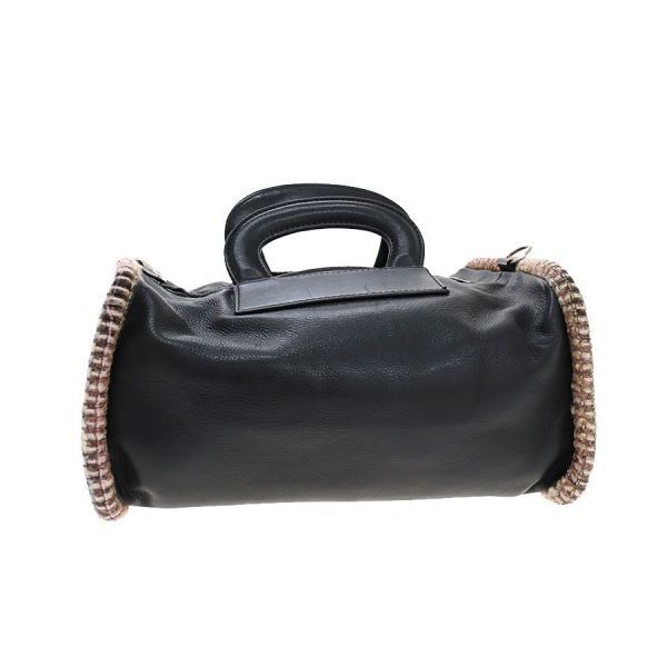 Chanel 2-Way Shoulder Bag Black — view 3