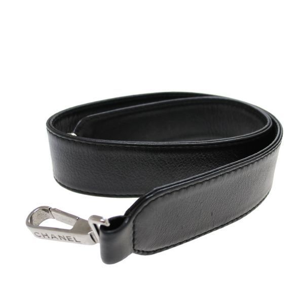 Chanel 2-Way Shoulder Bag Black — view 8