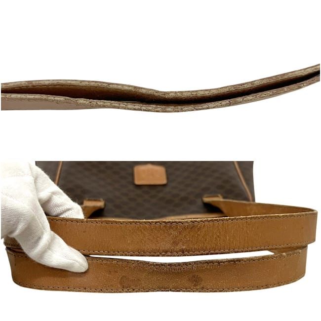 Celine Tote Bag Macadam Brown Vintage — view 8