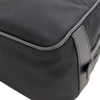 Prada Second Bag Tessuto 236 Nylon Saffiano Leather Nero Black — view 8