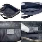 Gucci Shoulder Bag GG Canvas Black — view 3