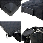 Gucci Shoulder Bag GG Canvas Black — view 6