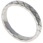 Chanel Coco Crush Small 54 Ring 18K White Gold