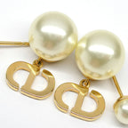 Dior Tribales Earrings Dior Tribales Resin Pearl Gold — view 5