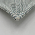 Hermes Pouch H Tissage Flat Blue Toile H Embroidery Silver — view 4