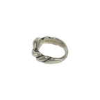 Hermes Vintage Torsade Ring 925 Sterling Silver — view 4