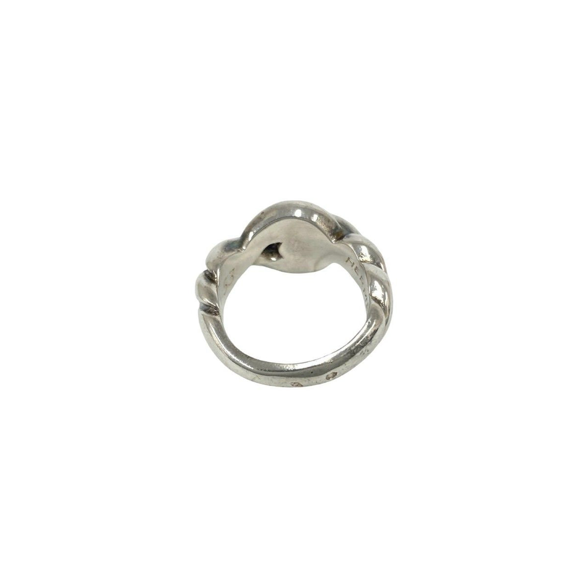Hermes Vintage Torsade Ring 925 Sterling Silver — view 6