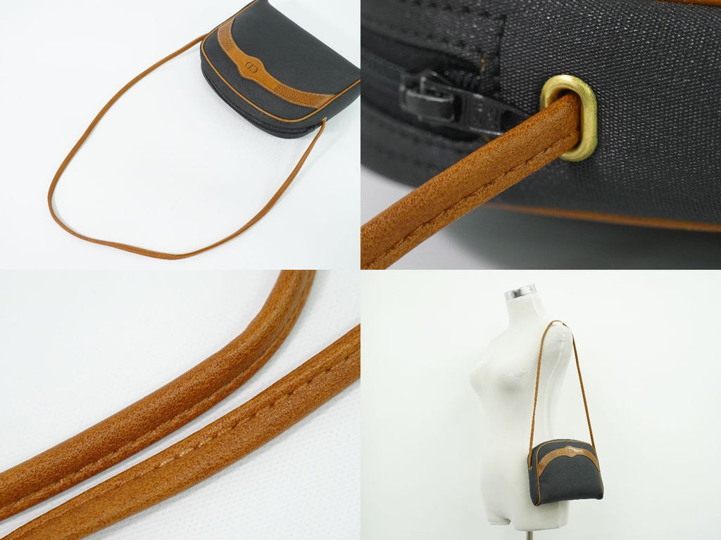 Dior Shoulder Bag Pochette Navy — view 6
