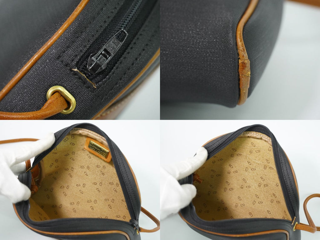 Dior Shoulder Bag Pochette Navy — view 8