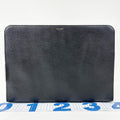 Saint Laurent Clutch Black Leather Gold