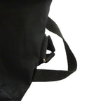 Prada Backpack Day Logo Metal Plate Nylon Black — view 3