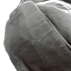 Prada Backpack Day Logo Metal Plate Nylon Black — view 8