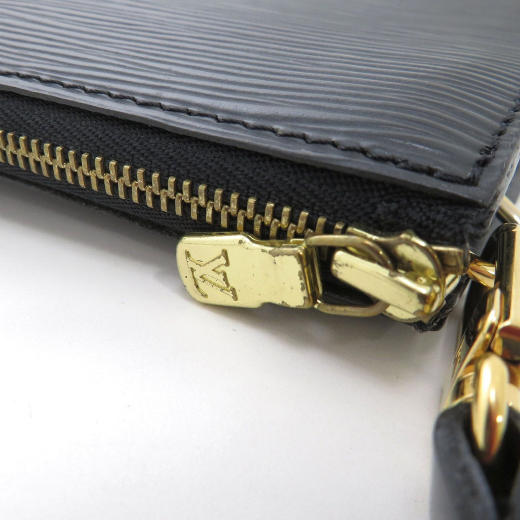 Louis Vuitton Pochette Accessoires Pouch Epi Noir — view 3