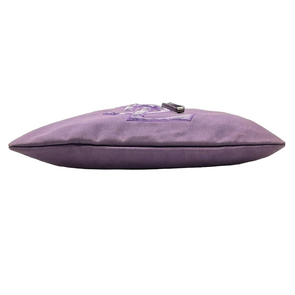 Saint Laurent Rive Gauche Tote Bag Kahala Purple Leather — view 5