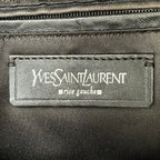 Saint Laurent Rive Gauche Tote Bag Kahala Purple Leather — view 8