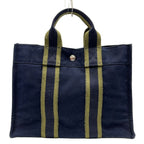 Hermes Tote Bag Fourre Tout PM Dark Navy Khaki — view 3