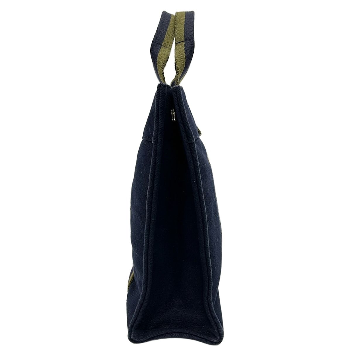 Hermes Tote Bag Fourre Tout PM Dark Navy Khaki — view 4