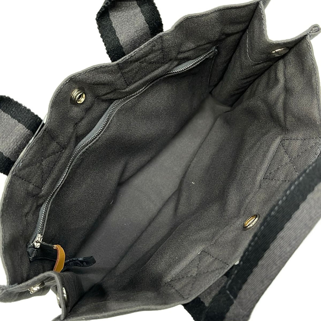 Hermes Tote Bag Fourre Tout PM Dark Gray Black — view 7