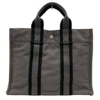 Hermes Tote Bag Fourre Tout PM Dark Gray Black