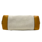 Gucci Tote Bag Craft Ivory Orange Leather — view 5