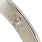 Hermes Clic Clac Bangle Black Silver Bracelet — view 5