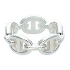 Hermes Chaine D'ancre Enchainee PM Silver Ring — view 2