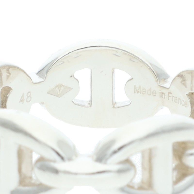 Hermes Chaine D'ancre Enchainee PM Silver Ring — view 4