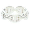 Hermes Chaine D'ancre Enchainee PM Silver Ring