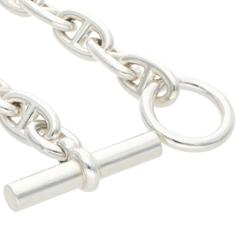 Hermes Chaine D'ancre MM Silver Bracelet — view 4