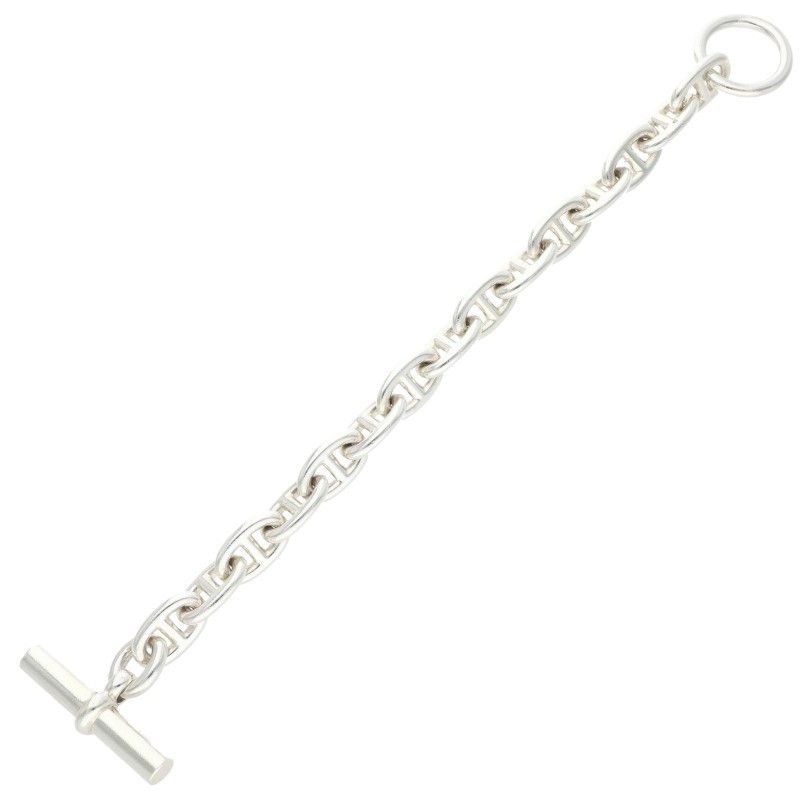 Hermes Chaine D'ancre MM Silver Bracelet — view 2