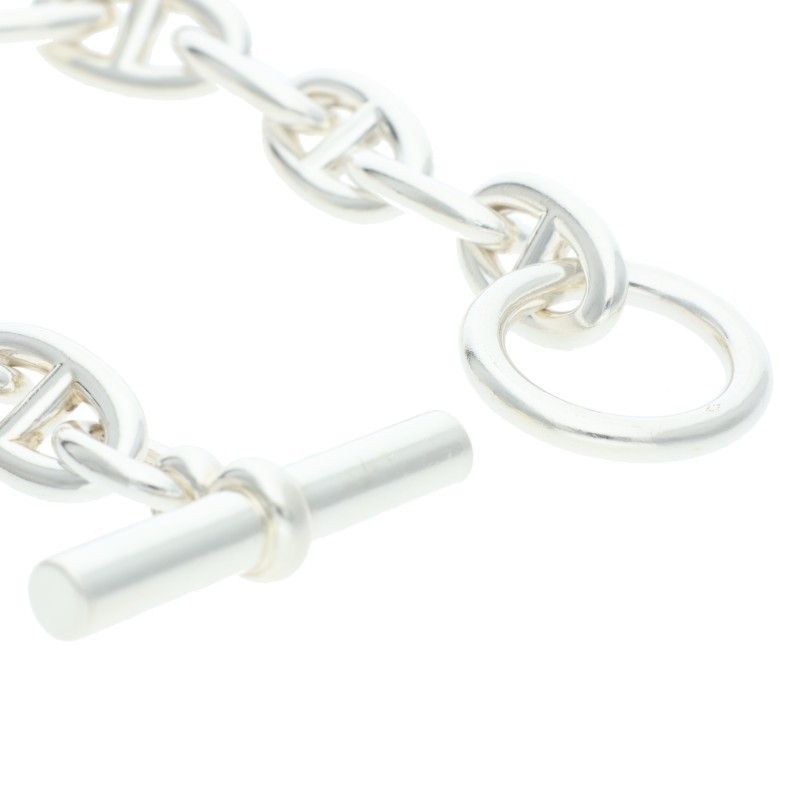 Hermes Chaine D'ancre GM Silver Bracelet — view 4