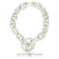 Hermes Chaine D'ancre MM Silver Bracelet